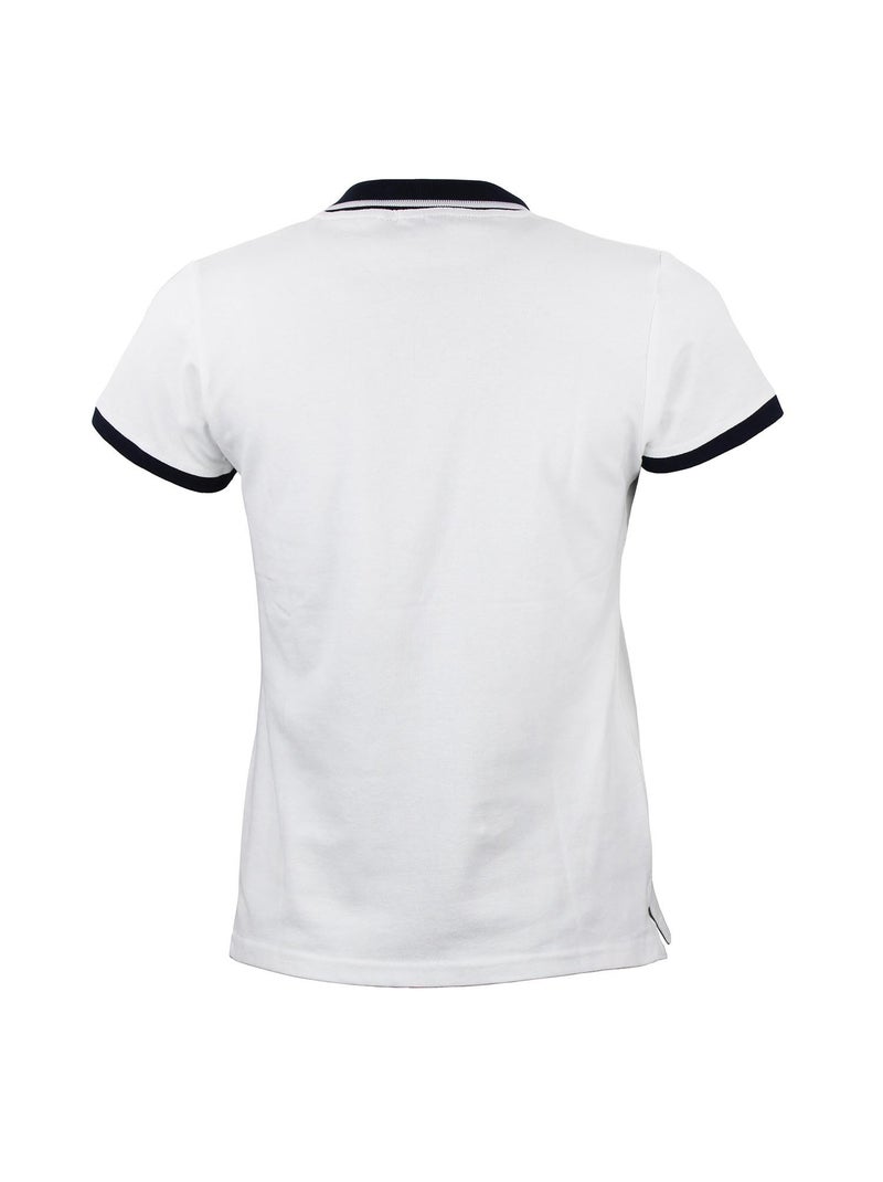 Polo manches courtes   ASFALTE - PEAK MOUNTAIN Blanc - Kiabi