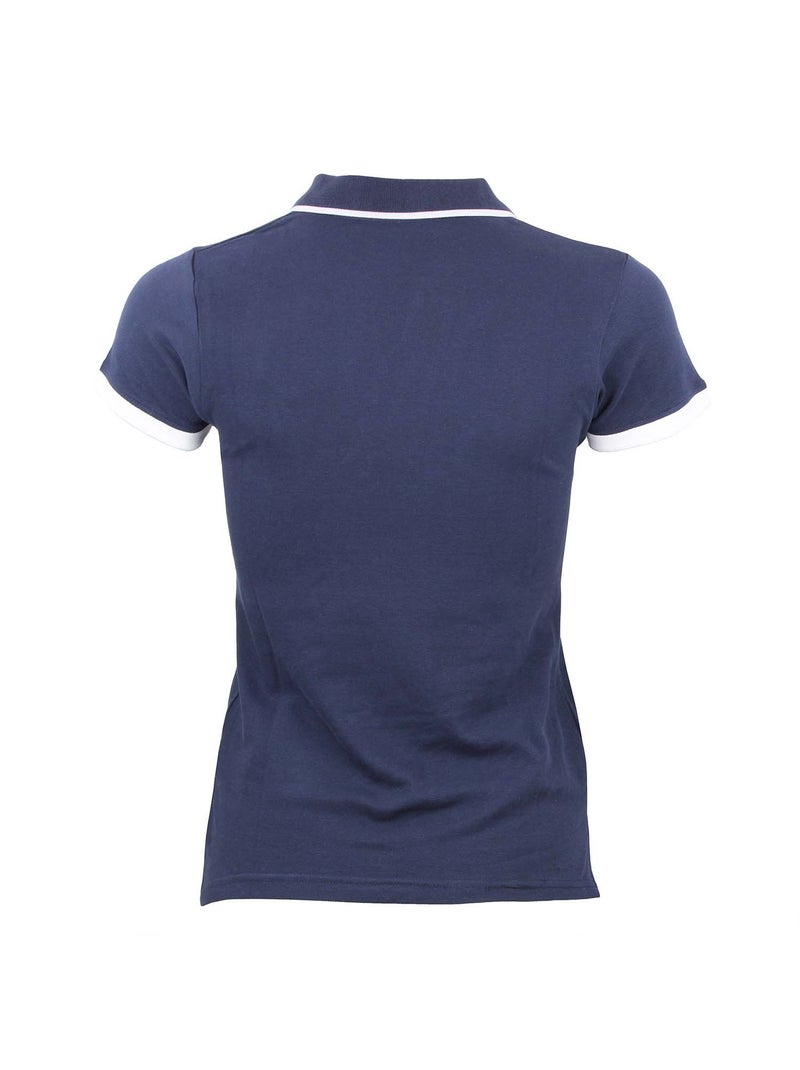 Polo manches courtes   ASFALTE - PEAK MOUNTAIN Bleu marine - Kiabi