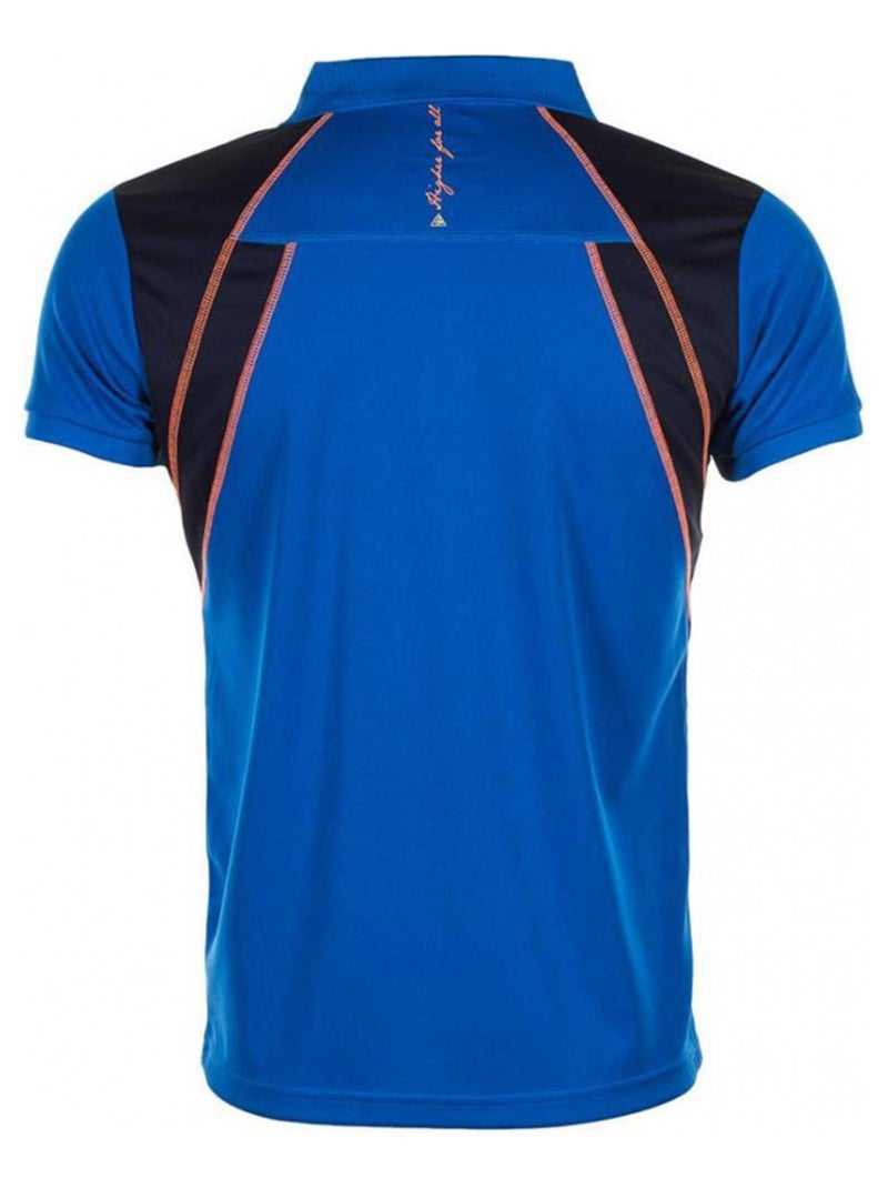Polo manches courtes   CALYPSO - PEAK MOUNTAIN Bleu - Kiabi