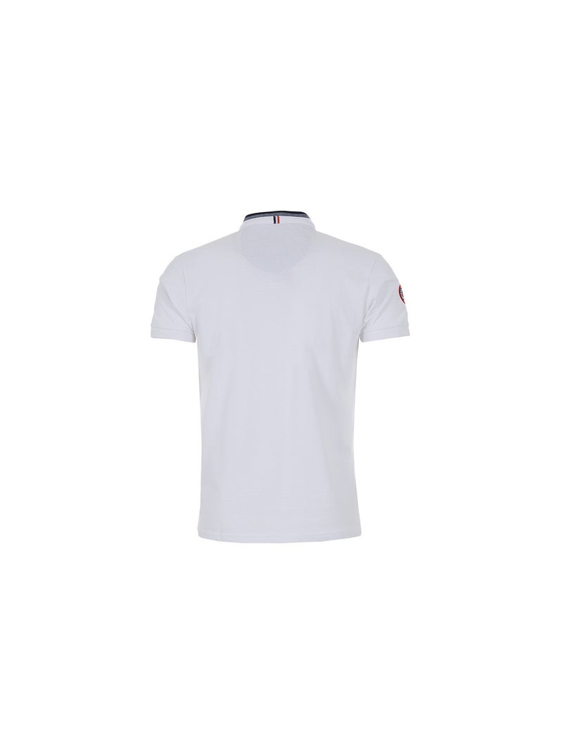 Polo manches courtes   CANAVERAL - VENT DU CAP Blanc - Kiabi