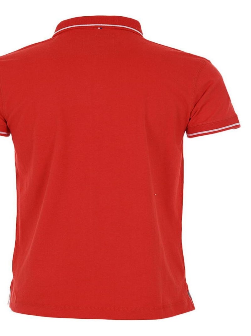 Polo manches courtes   CAZRI - VENT DU CAP Rouge - Kiabi