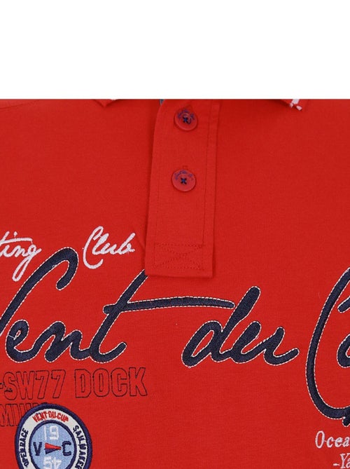 Polo manches courtes   CAZRI - VENT DU CAP - Kiabi