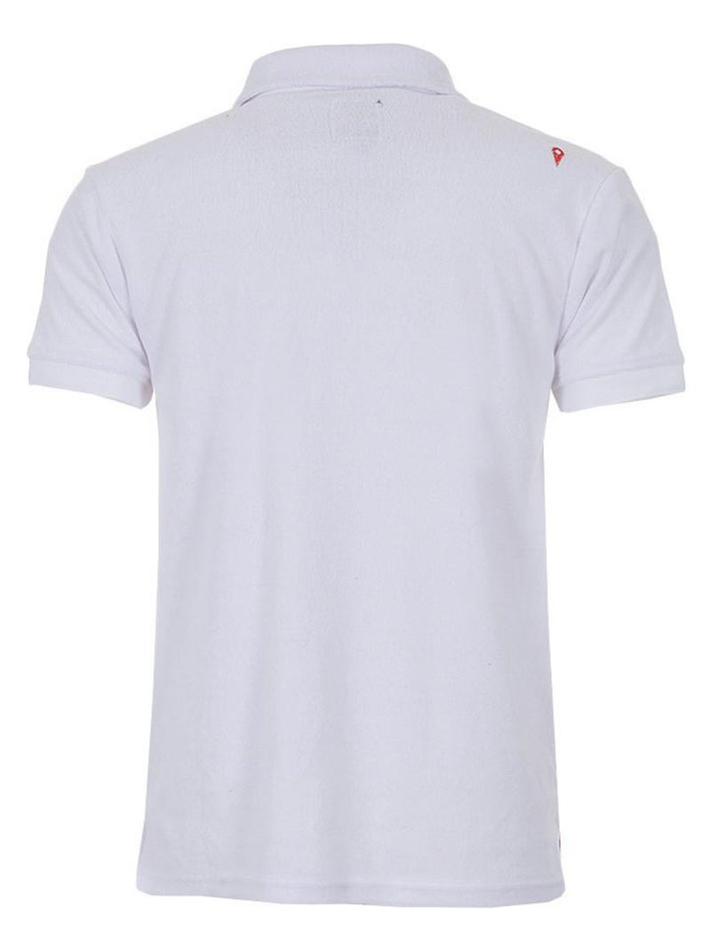 Polo manches courtes   CEPONG - DEGRE CELSIUS Blanc - Kiabi