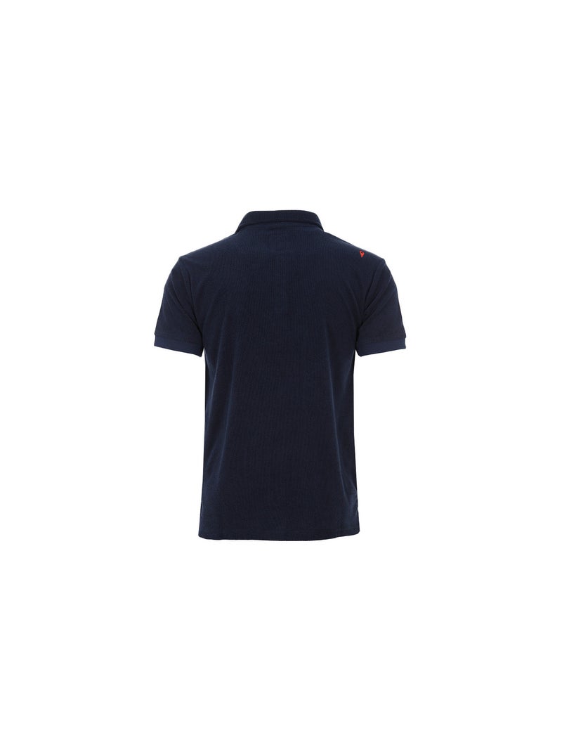 Polo manches courtes   CEPONG - DEGRE CELSIUS Bleu marine - Kiabi