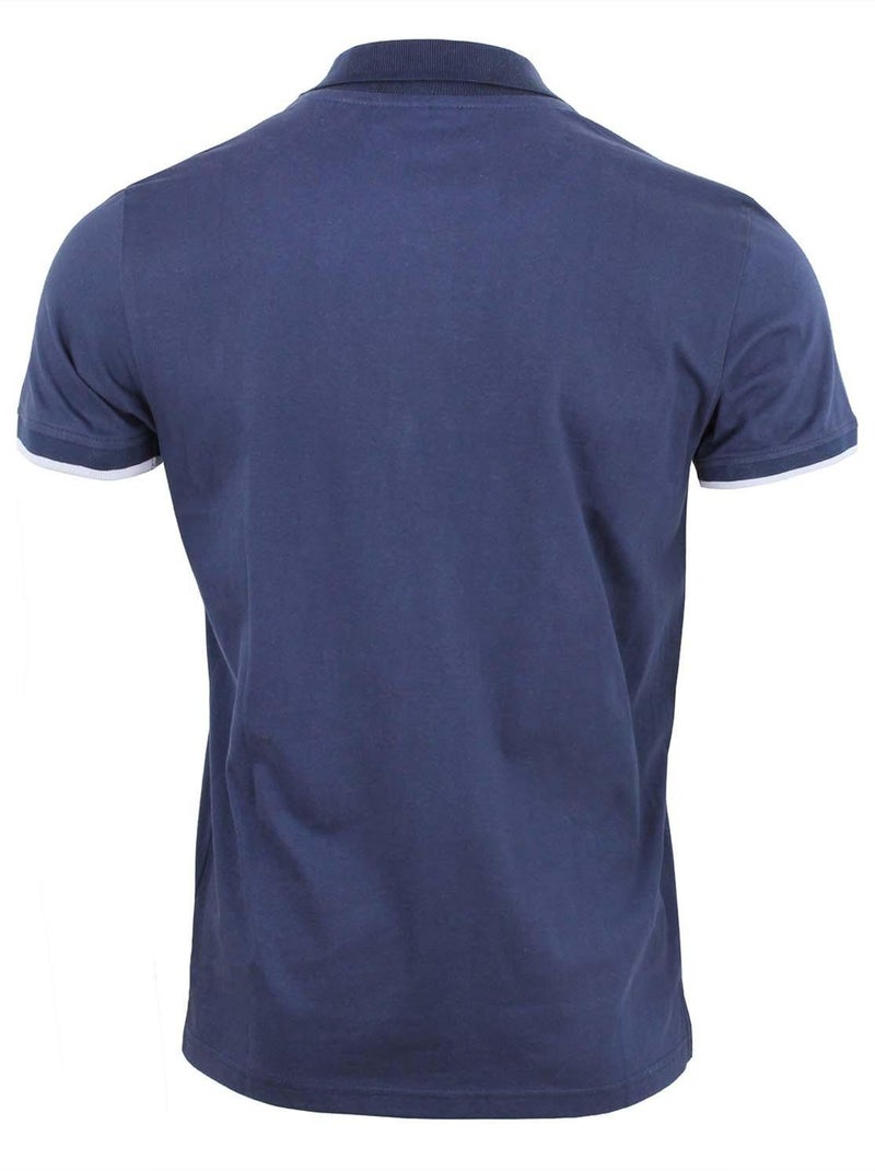 Polo manches courtes   CEROCE - PEAK MOUNTAIN Bleu marine - Kiabi