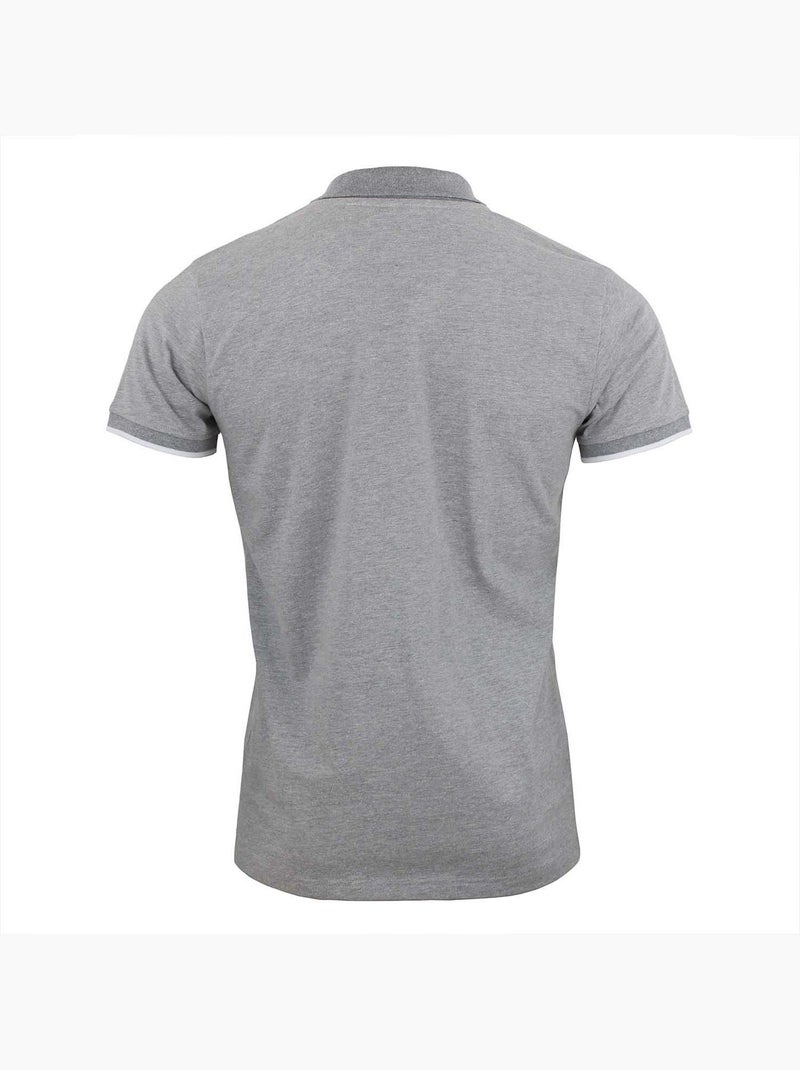 Polo manches courtes   CEROCE - PEAK MOUNTAIN Gris - Kiabi