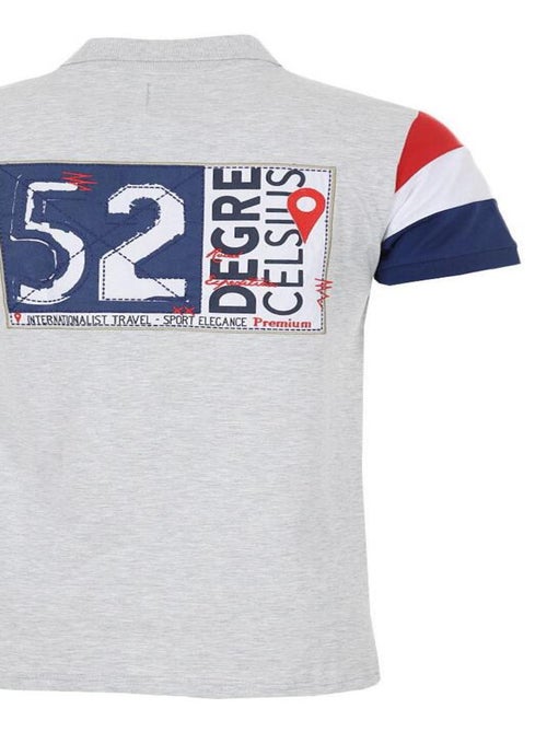 Polo manches courtes   CICOLOR - DEGRE CELSIUS - Kiabi