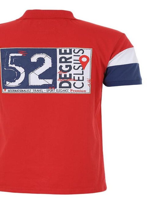 Polo manches courtes   CICOLOR - DEGRE CELSIUS - Kiabi