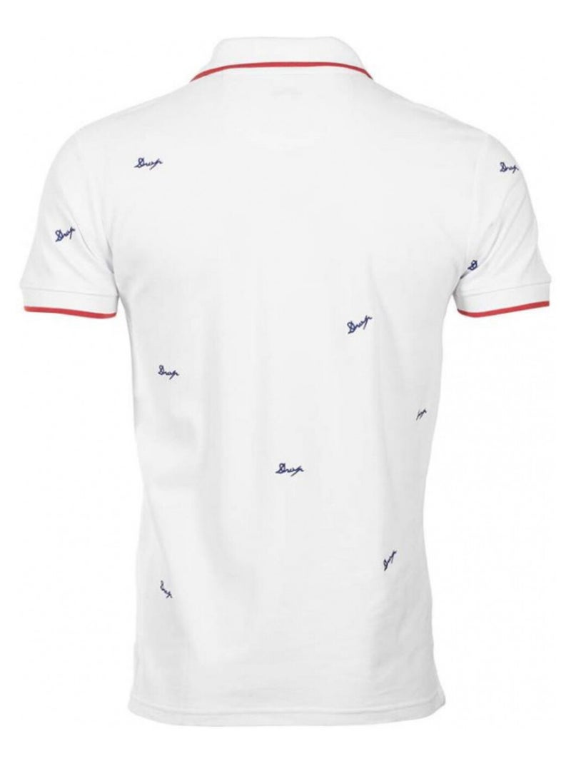 Polo manches courtes   CLAMAR - DEGRE CELSIUS Blanc - Kiabi