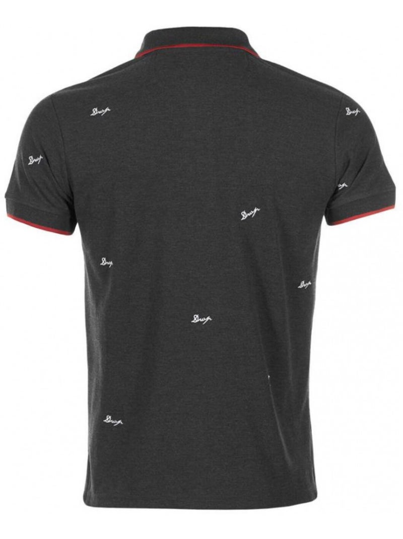 Polo manches courtes   CLAMAR - DEGRE CELSIUS Gris - Kiabi