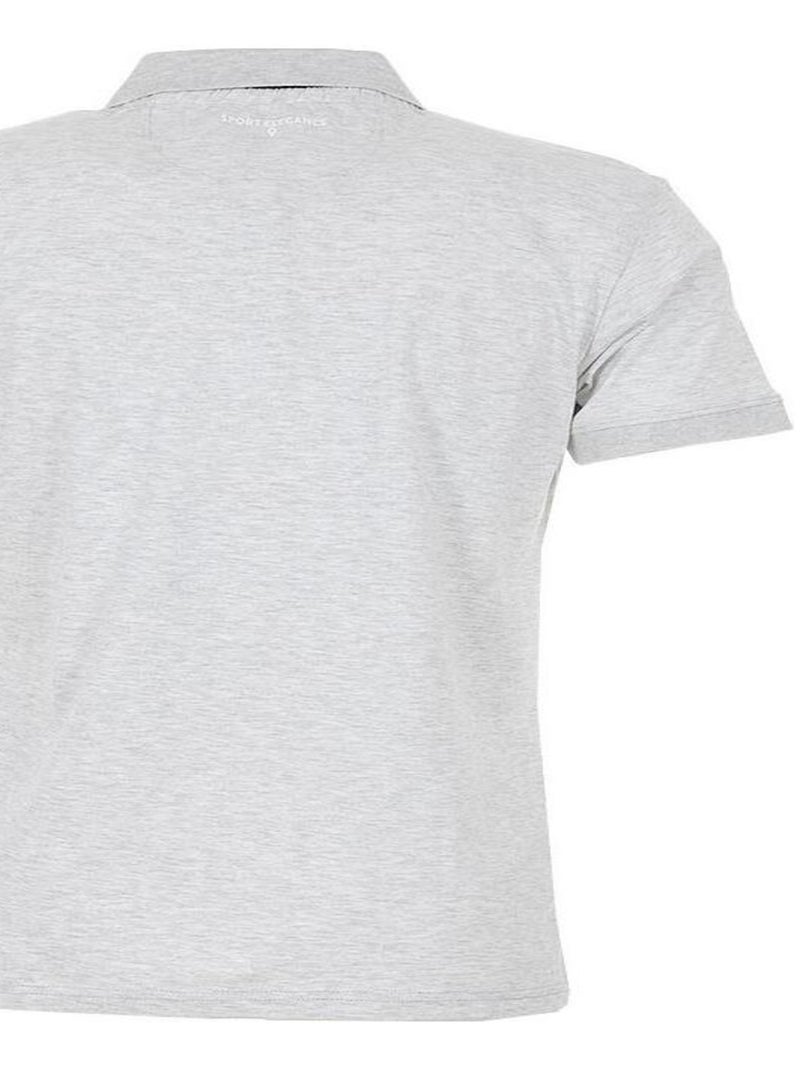 Polo manches courtes   COCHE - DEGRE CELSIUS Gris - Kiabi