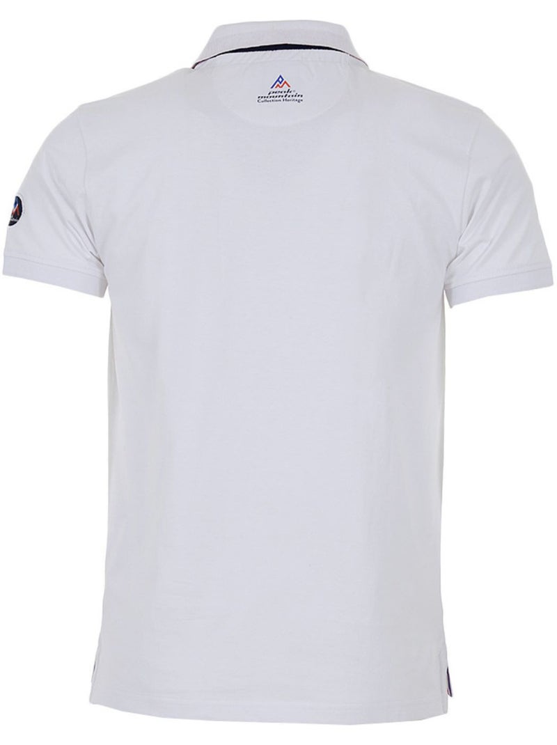 Polo manches courtes   COCHEAK - PEAK MOUNTAIN Blanc - Kiabi