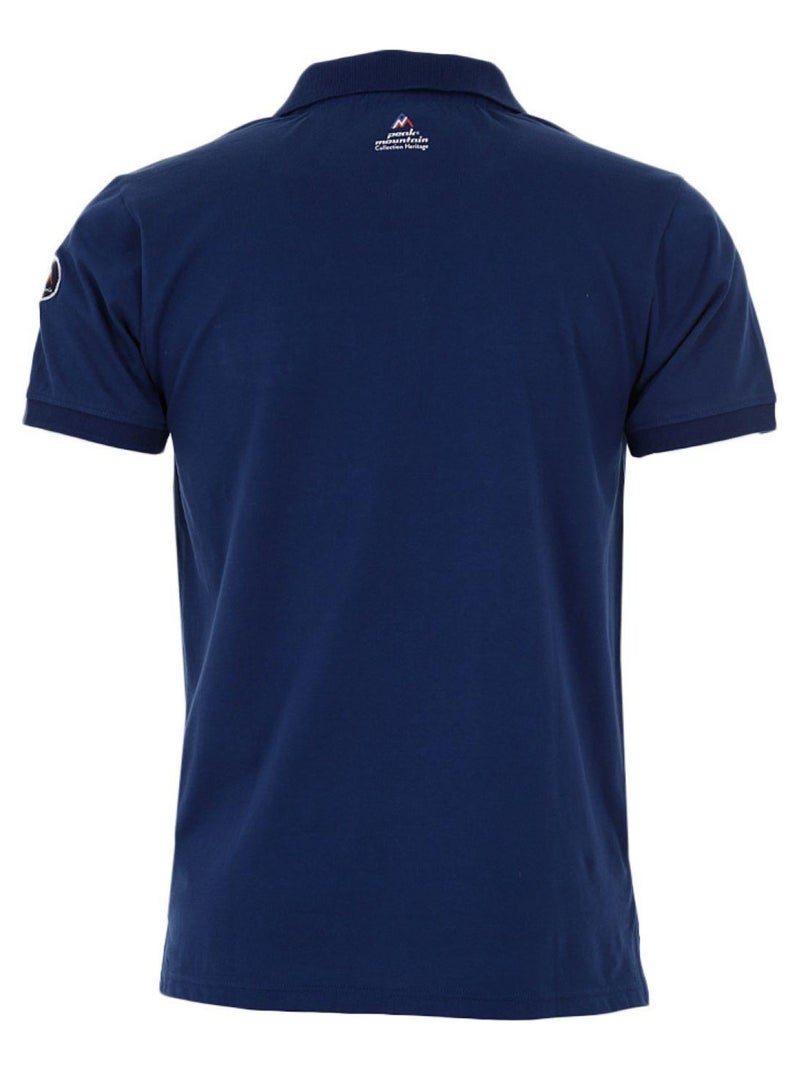 Polo manches courtes   COCHEAK - PEAK MOUNTAIN Bleu marine - Kiabi