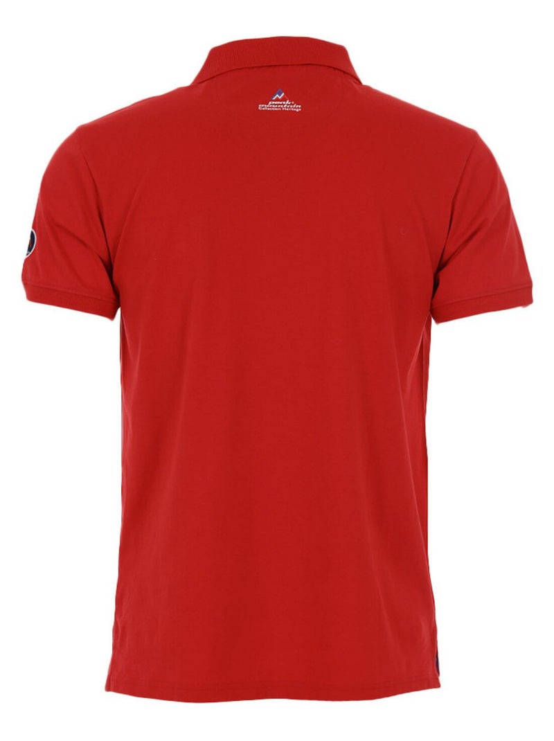 Polo manches courtes   COCHEAK - PEAK MOUNTAIN Rouge - Kiabi