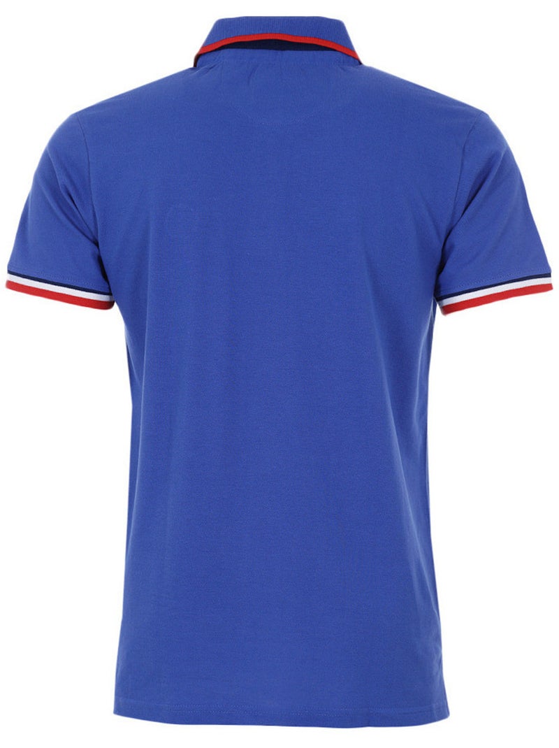 Polo manches courtes   CODY - DEGRE CELSIUS Bleu - Kiabi