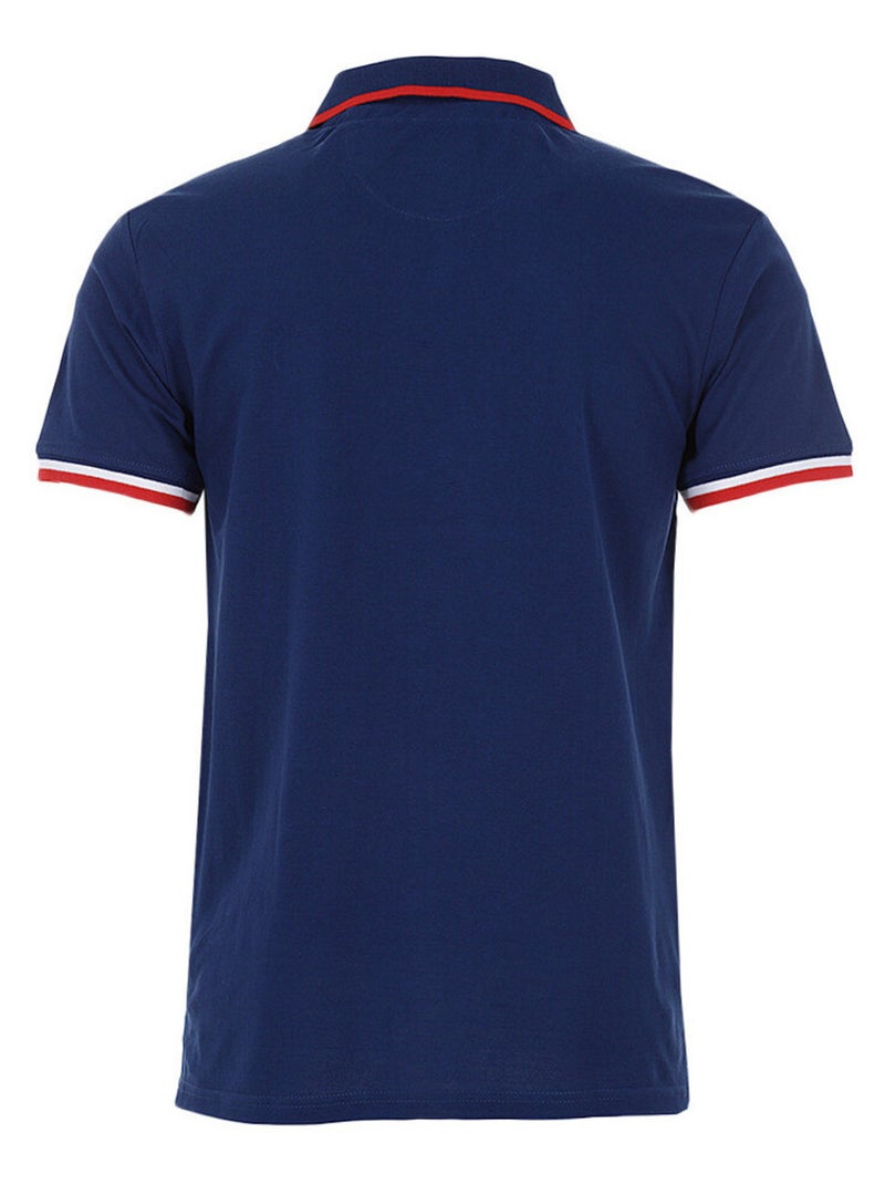 Polo manches courtes   CODY - DEGRE CELSIUS Bleu marine - Kiabi