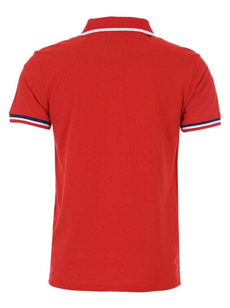 Polo manches courtes   CODY - DEGRE CELSIUS Rouge - Kiabi