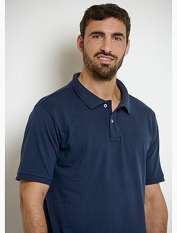 Polo manches courtes col pointe
