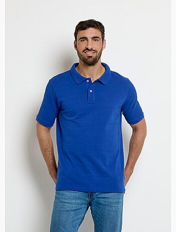 Polo manches courtes col pointe