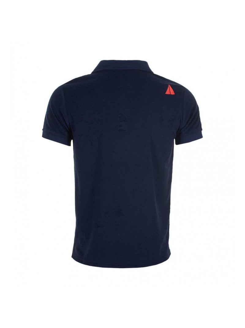 Polo manches courtes   CONGI - VENT DU CAP Bleu marine - Kiabi