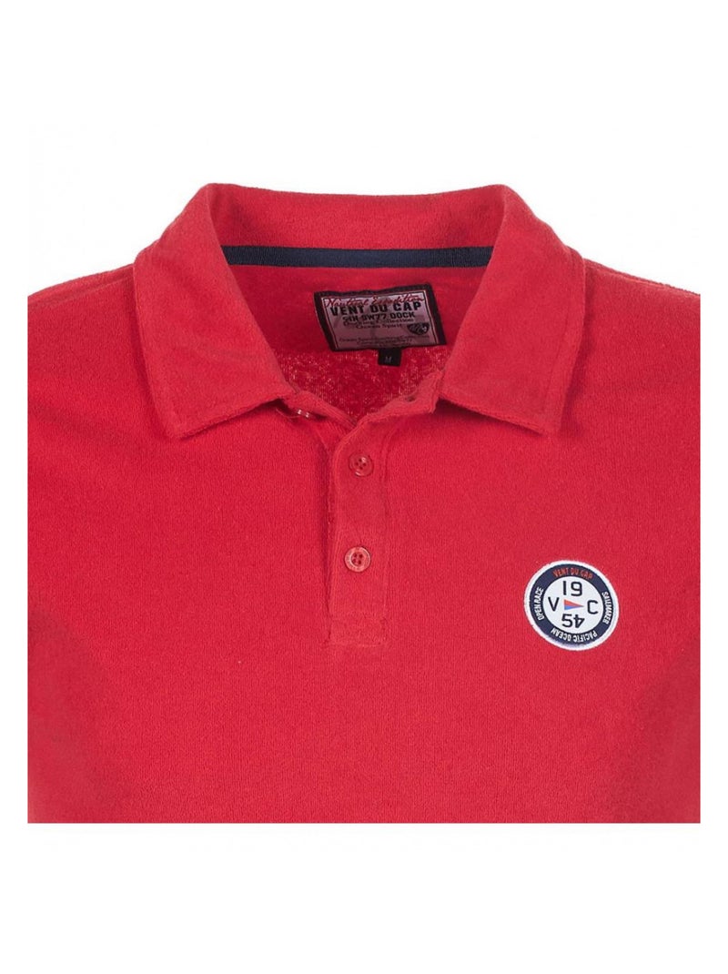 Polo manches courtes   CONGI - VENT DU CAP Rouge - Kiabi