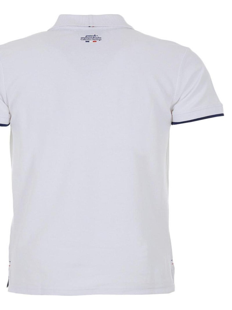 Polo manches courtes   COROC - PEAK MOUNTAIN Blanc - Kiabi