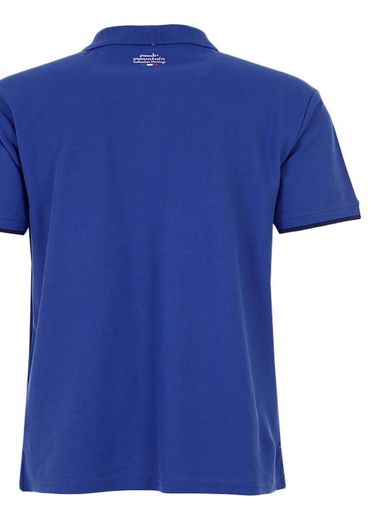 Polo manches courtes   COROC - PEAK MOUNTAIN Bleu - Kiabi