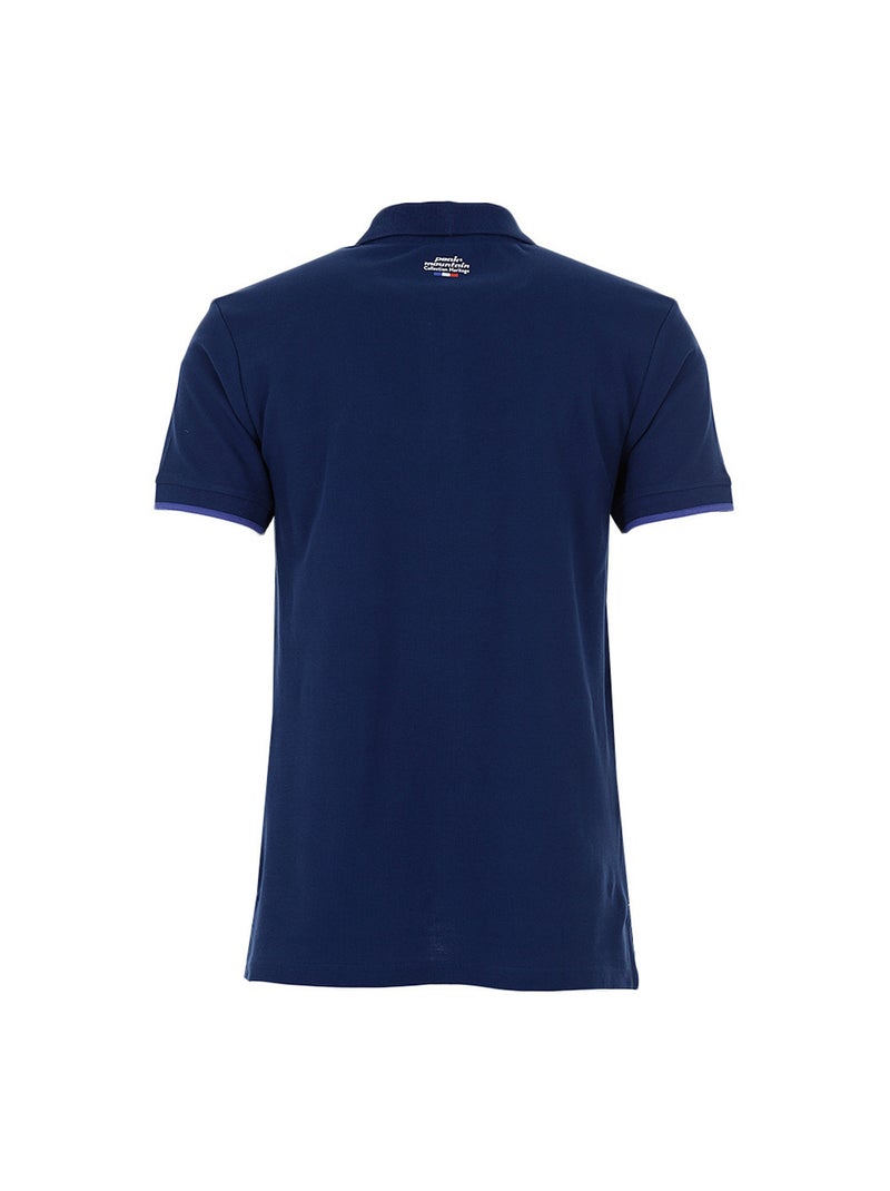 Polo manches courtes   COROC - PEAK MOUNTAIN Bleu marine - Kiabi