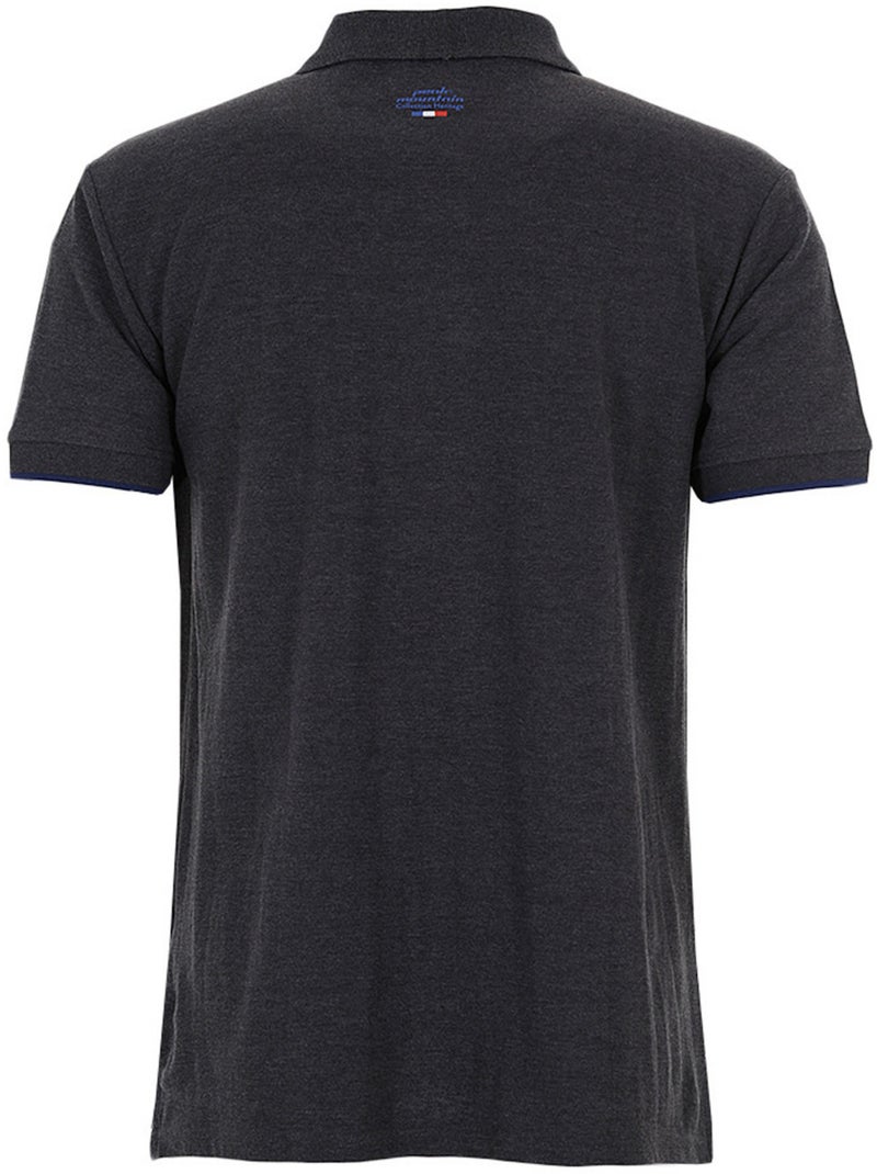 Polo manches courtes   COROC - PEAK MOUNTAIN Gris - Kiabi