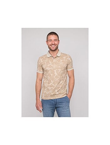Polo manches courtes coton motifs PAILLOTE