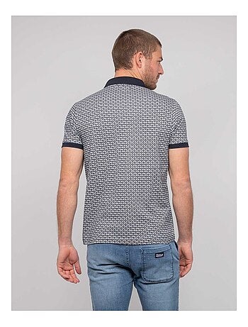 Polo manches courtes coton motifs PALAINA