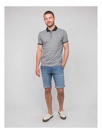 Polo manches courtes coton petillon