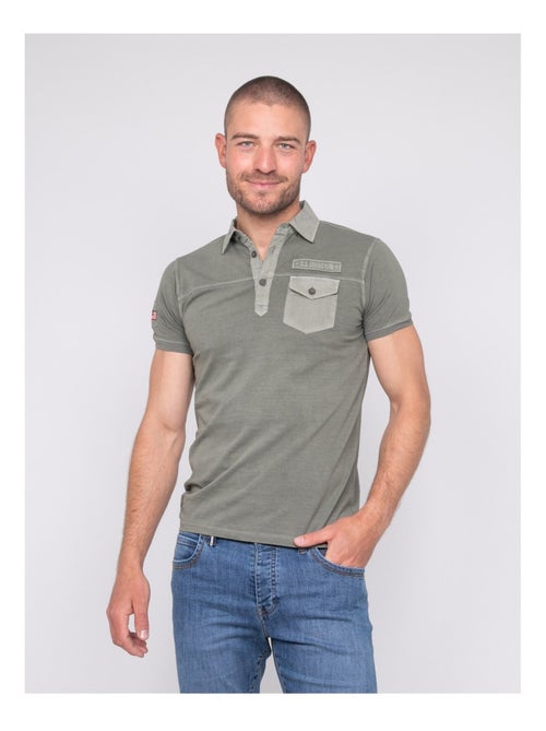 Polo manches courtes coton PILOTOMA - Kiabi