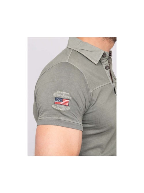 Polo manches courtes coton PILOTOMA - Kiabi