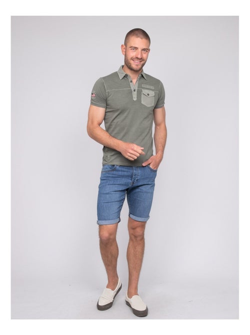 Polo manches courtes coton PILOTOMA - Kiabi