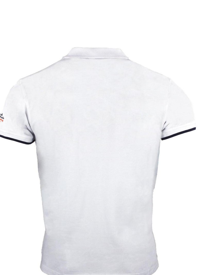 Polo manches courtes   CRISTAL - PEAK MOUNTAIN Blanc - Kiabi