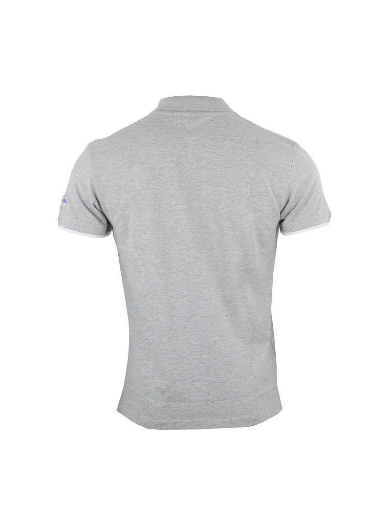 Polo manches courtes   CRISTAL - PEAK MOUNTAIN Gris - Kiabi