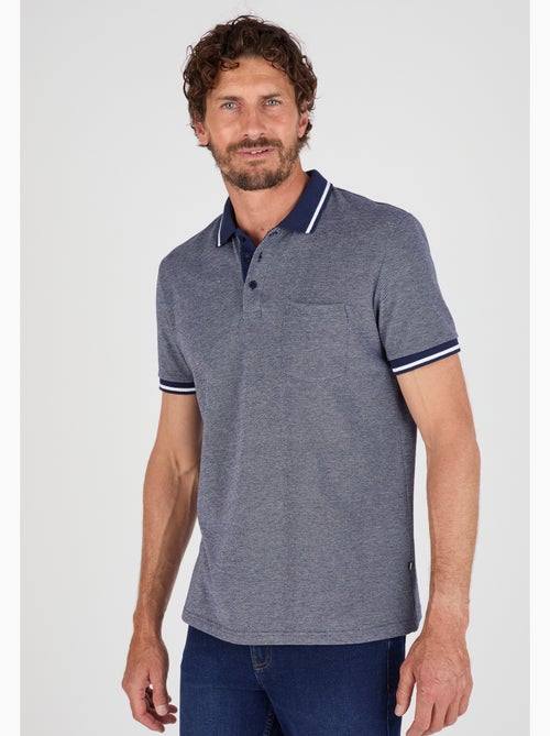 Polo manches courtes en maille piquée - Damart - Kiabi