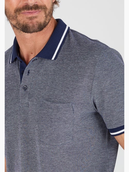 Polo manches courtes en maille piquée - Damart - Kiabi