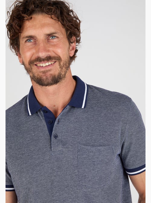 Polo manches courtes en maille piquée - Damart - Kiabi