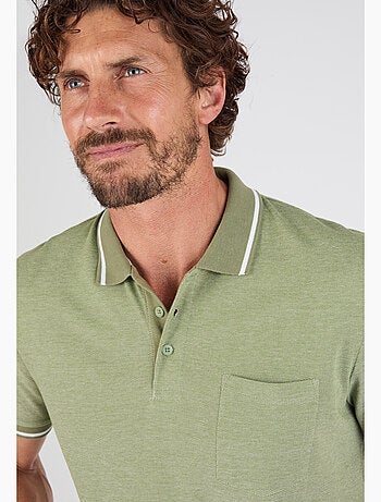Polo manches courtes en maille piquée - Damart
