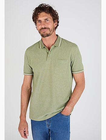 Polo manches courtes en maille piquée - Damart