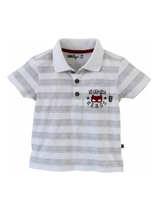 POLO MANCHES COURTES GARCON