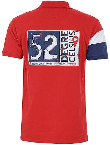 Polo manches courtes garçon ECICOLOR - DEGRE CELSIUS
