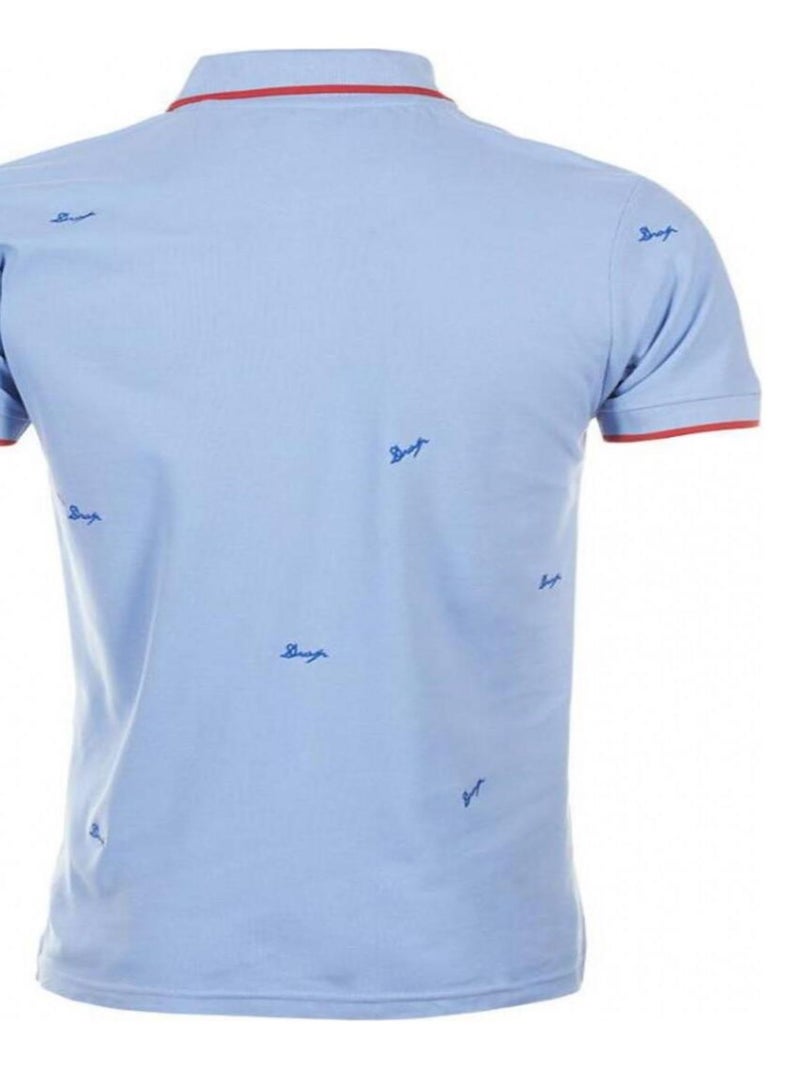 Polo manches courtes garçon ECLAMAR - DEGRE CELSIUS Bleu ciel - Kiabi