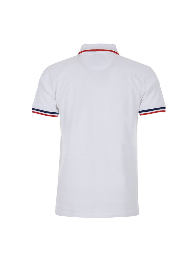 Polo manches courtes garçon ECODY - DEGRE CELSIUS Blanc - Kiabi