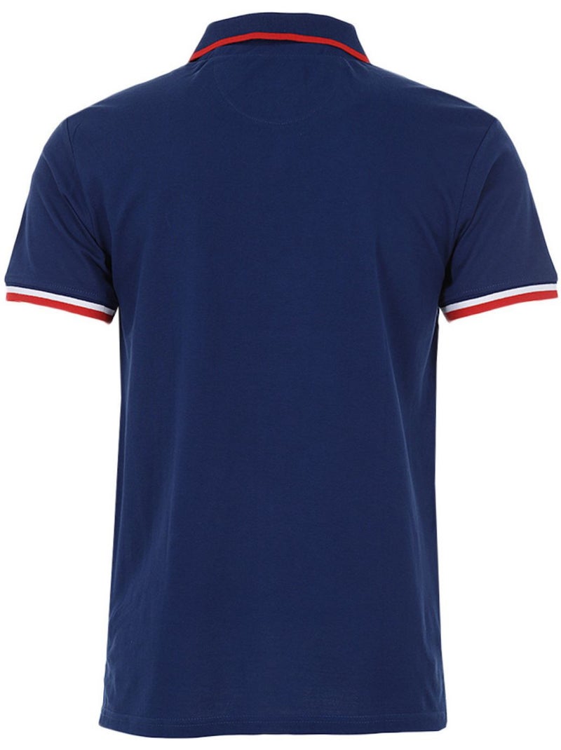 Polo manches courtes garçon ECODY - DEGRE CELSIUS Bleu marine - Kiabi