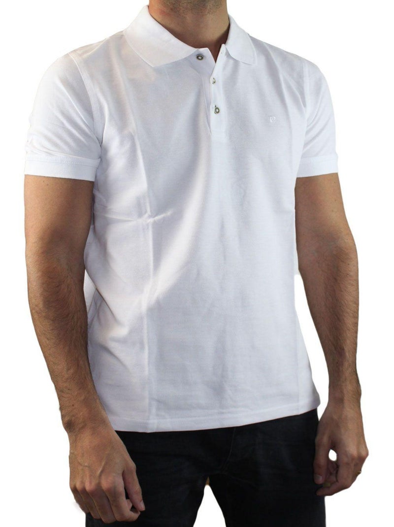 Polo manches courtes Kebello Blanc Blanc - Kiabi