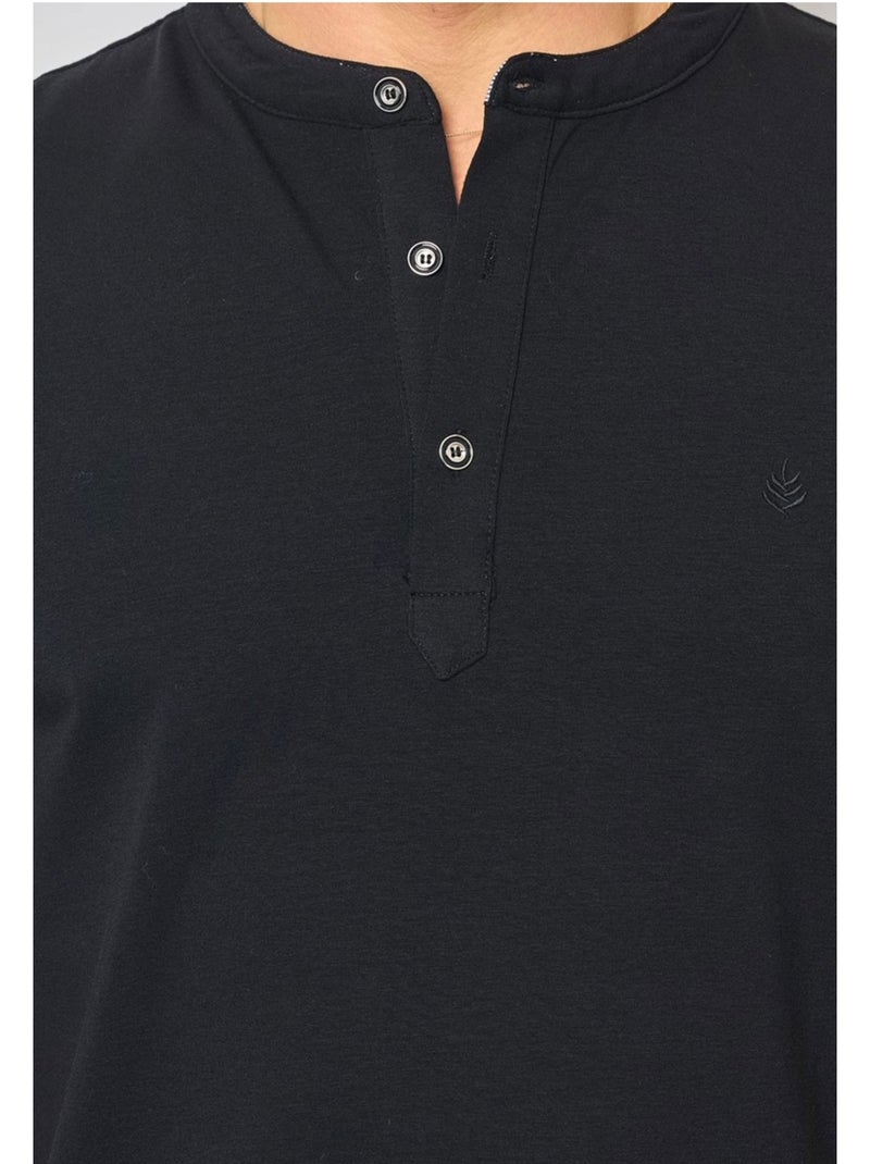 Polo manches courtes Kebello Noir Noir - Kiabi