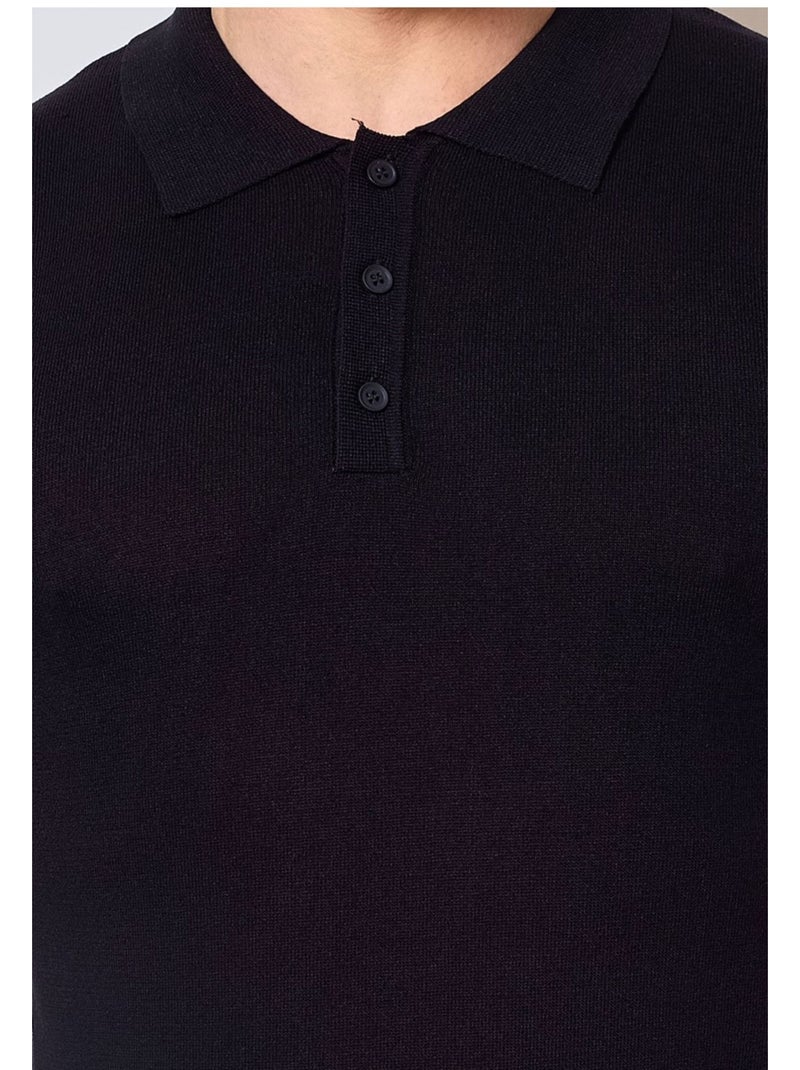 Polo manches courtes Kebello Noir Noir - Kiabi